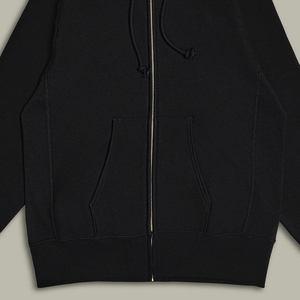 Sudadera con Capucha Negra de Alta Calidad para Hombre, Diseño Sólido con Estampado Digital, Cuello con Capucha, Hecha de Material de Poliéster/Algodón, Logotipo en la Parte Delantera - Product Image 3