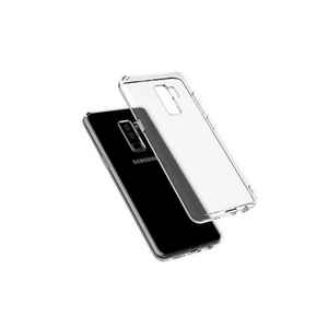 Coque en silicone transparente de qualité supérieure pour Samsung Galaxy S9 Plus, série ASMA, antichoc, finition givrée, silicone souple - Product Image 1