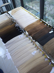 Cheveux vierges vietnamiens 26 pouces, extensions de tissage super double drawn, compatibles permanente - Product Image 6