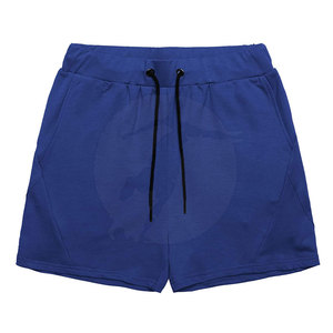 กางเกงวิ่งขาสั้นผู้ชายสไตล์สตรีทเอวยางยืดกางเกงขาสั้นผ้าฝ้ายเนื้อแข็งออกแบบโลโก้ได้ตามต้องการ - Product Image 1