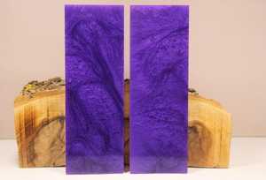 CUCHILLO DE RESINA AZUL DE ALTA CALIDAD MANGO ESCALAS y BLOQUES BUENA CALIDAD HECHO A MANO - Product Image 2