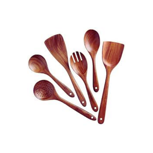 Juego de utensilios de cocina venta superior madera ecológica sostenible tamaño personalizado fabricante vietnamita - Product Image 2