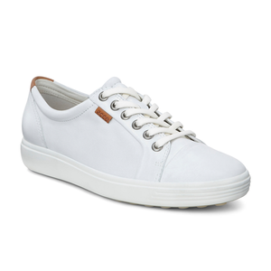 Ecco Scarpe da ginnastica in tela beige morbide e alla moda da donna, taglia 8 - Product Image 5