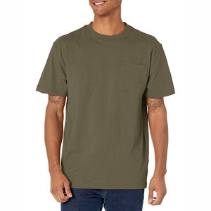 Camiseta de manga corta unisex 100% algodón transpirable de punto liso teñido blanco con cuello redondo Slim Fit Casual estampado precio barato - Product Image 6