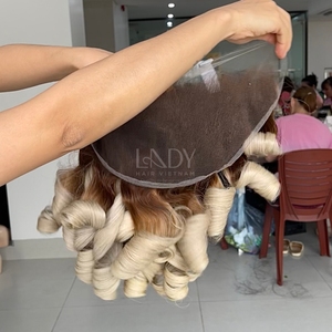 วิกผมคนจากเวียดนามช่อผม100% สีตามสั่ง - Product Image 4