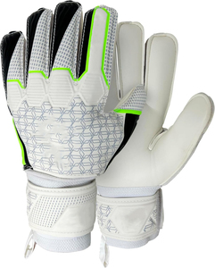 Gants de gardien de but de football professionnels, fournisseur direct d'usine, pour adultes, jeunes, unisexe, extérieur, doigts entiers, imperméables, respirants - Product Image 1
