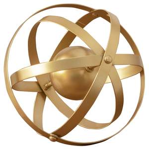 Escultura decorativa abstracta de metal de hierro hecha a mano con base marrón estatua casera para celebraciones de cumpleaños - Product Image 6