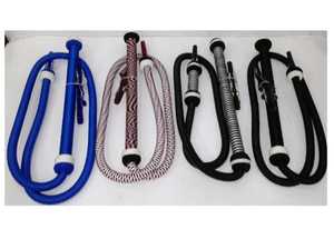 Manguera de Narguile Egipcia de Lujo de Alta Calidad, Accesorios para Pipa de Shisha, Venta Caliente, Cuero PU/Silicona/Cuero de Moda, Hecho a Medida - Product Image 5