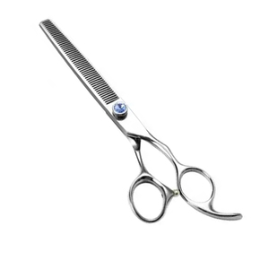 Meilleure qualité 5 pouces 440C allemand en acier inoxydable ciseaux amincissants réglable fantaisie vis outil de beauté - Product Image 1