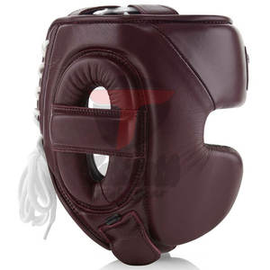 Casque de boxe MMA en cuir léger personnalisé de haute qualité, logo de couleur personnalisé, équipement de protection portable, TAKESHI FIGHT GEAR - Product Image 3