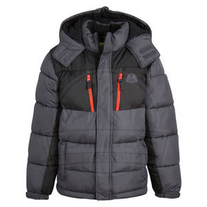 Chaqueta Acolchada con Capucha para Hombre, Estilo Urbano, Ecológica, Personalizable, a la Moda, para Invierno, con Cuello Alto, de Secado Rápido y Transpirable - Product Image 1