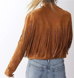 แจ็คเก็ตหนังฤดูหนาวสำหรับผู้ชายพร้อมปกตั้งและโลโก้ด้านหน้า - Product Image 1