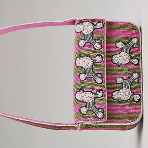 Sac de soirée perlé fait main pour femme avec des détails artistiques et une doublure douce, conçu pour les tenues de soirée élégantes - Product Image 1