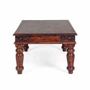Hilton Coffe Table Made Of Mahogany Wood <b>High</b> Quality With Dark Brown For Dining Room Furniture - Product Image 2
