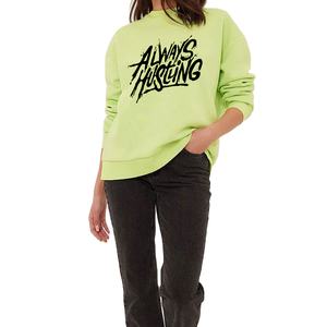 Sweat-shirts à capuche oversize pour femmes, en molleton, streetwear, manches longues, pull ample, léger, respirant, en coton/bambou - Product Image 1