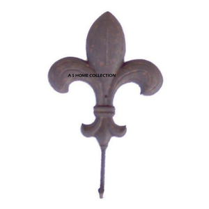 Crochet mural en métal de qualité supérieure, finition noire, forme de feuille, pour la décoration du salon et de la salle de bain - Product Image 5