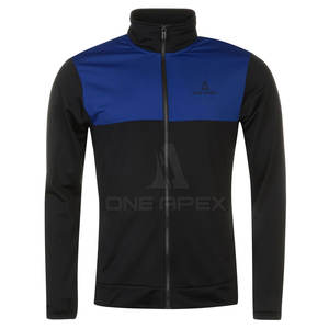 Survêtement à fermeture éclair confortable en matériau durable, survêtement à fermeture éclair coupe ajustée, vêtements, survêtement à fermeture éclair à vendre - Product Image 2