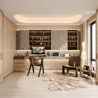 Service complet de design d'intérieur et d'approvisionnement en mobilier pour les projets d'appartements, d'hôtels et de villas de luxe