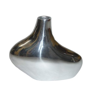 Vantage Fancy Modern Shiny Polish Home Interior and Exterior <b>Decorative</b> <b>Vases</b> Crystal Bling Flower <b>Vase</b> and Center Piece Marble - Product Image 1