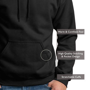 Fábrica de sudaderas con capucha para hombre, suministro OEM, sudaderas casuales 100% algodón, logotipo personalizado, ropa transpirable, producción a granel, compradores de todo el mundo - Product Image 3