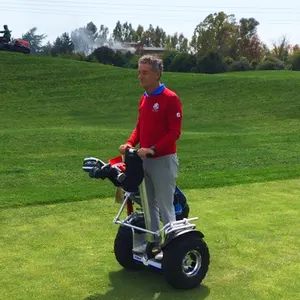 Patrouille Golf Segways Hoge Kwaliteit Sterk Vermogen Met Versnellingen Off Road Fat Tire Golf Zelfbalancerende Elektrische Scooter