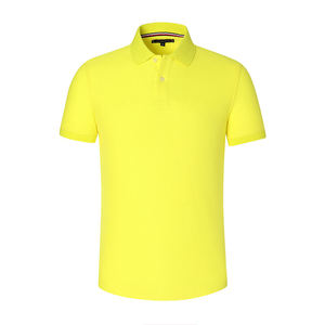 Prix de gros Polo simple de golf décontracté de haute qualité avec logo brodé sur mesure pour hommes - Product Image 5