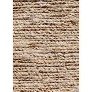 Alfombras de Yute y Cáñamo Anudadas a Mano Hula, Color Beige y Marrón Sólido para el Hogar-Px-01 - Product Image 2