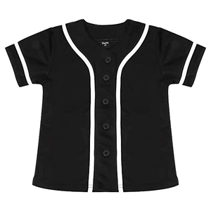 Ma Croix Mx-Camiseta de béisbol con botones para niños, ropa deportiva de tela resistente a las manchas - Product Image 2