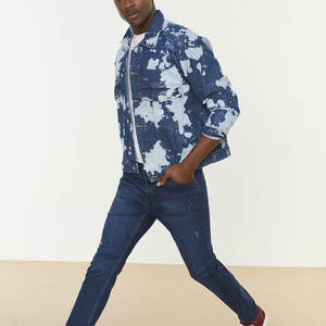 Vêtements de ville Veste jean homme qualité supérieure réglable Fabricant pakistanais Dernier prix Veste jean homme - Product Image 4