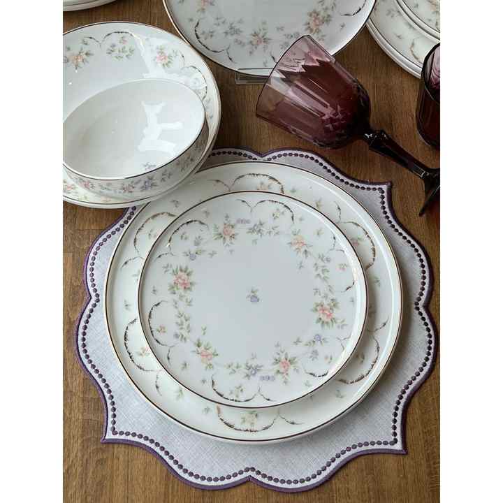 Dinner Set Spring Gold 24 Pieces for 6 Persons
