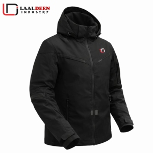 Chaqueta de Motociclismo Cardura con Certificación CE, Armadura Impermeable y Cortavientos, Transpirable, con Logotipo Personalizado, para Invierno - Product Image 3