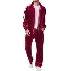 Gimnasio Activewear Athleisure Hombres Sudadera con capucha Chaquetas y pantalones de chándal y conjuntos de Jogger Tela personalizada Casual Unisex Conjunto de 2 piezas Chándales - Product Image 4