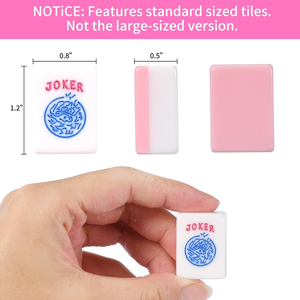 4 jugadores capa personalizada American Mahjong Tiles Pink Mahjong Set American - Product Image 5