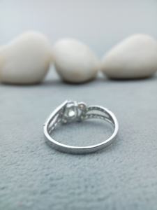 Anillo de Compromiso y Boda Personalizado con Diamante Solitario VVS, Corte Ovalado, Certificado GIA, Plata de Ley 925, Aniversario - Product Image 4