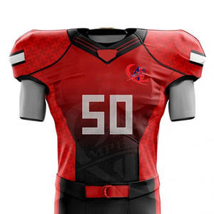 Qualité supérieure personnalisé uniforme de football américain unisexe grande taille vente chaude vêtements de football américain pour adultes court - Product Image 3