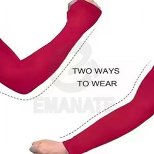 Fabricant pakistanais, approvisionnement direct d'usine, tissu 100% polyester, ensembles de manchons de sport respirants, écologiques, marque privée - Product Image 3