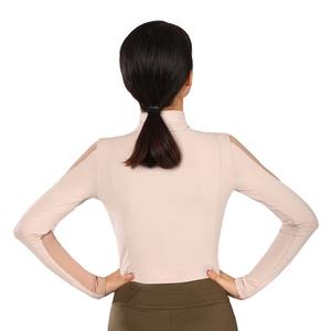 Women <b>Long</b> <b>Sleeve</b> Equestrian Clothing Riding Clothes Woman Equestrian Base Layer <b>Shirts</b> for <b>Ladies</b> Best Quality Manufacturing - Product Image 2