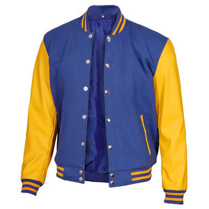 Comfortable Winter Warm <b>Men</b> Letterman <b>Jacket</b> <b>Long</b> Sleeves <b>Men</b> Letterman <b>Jacket</b> In Low Price - Product Image 3