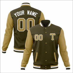 แจ็กเก็ตเสื้อกีฬาแขนยาวผ้าฝ้ายโพลีเอสเตอร์สไตล์สตรีทสำหรับฤดูหนาวกำหนดหมายเลขชื่อตามสั่ง - Product Image 5