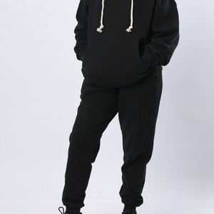 Conjunto de chándal de 2 piezas con estampado 3D de mujer con logotipo personalizado OEM, ropa deportiva, pantalones de chándal de algodón de gran tamaño y Sudadera con capucha para invierno - Product Image 3