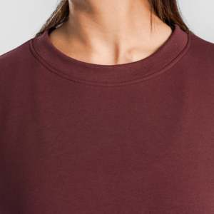 GAI Flow <b>Top</b> in Maroon Breathable Feature - Product Image 5