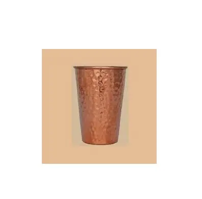 Factory Price Unbreakable Copper Wine Glass For Hotel Champagne Glasses Exclusive Design Handmade Manufacturer Rose Gold Color