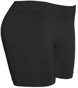 Y2K Shorts de motard en coton pour femmes taille élastique respirant confortable maigre teint uni avec nœud bouton décoration en gros - Product Image 6