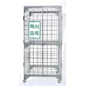 Cage de sécurité en fil, armoire en treillis métallique, casier en treillis métallique pour marchandises dangereuses et autres avec système de démontage breveté - Product Image 1