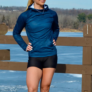 2025 Nueva Sudadera con capucha de rendimiento de manga completa transpirable que absorbe la humedad personalizable hombres y mujeres de todas las tallas - Product Image 3