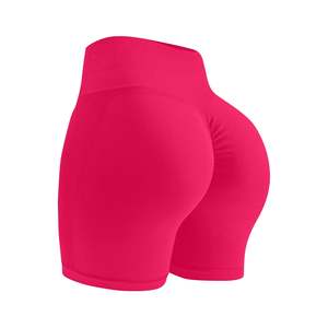 Pantalones cortos de verano para mujer Scrunch Butt Lifting Workout Impact Shorts Seamless High Waisted Contour Gym Yoga Biker Shorts para mujer - Product Image 6