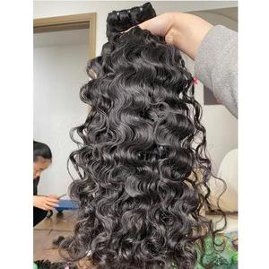 Extensions de tissage de cheveux vierges vietnamiens frisés naturels ondulés bruts non traités Vendeurs de cheveux humains bruts du Vietnam - Product Image 4