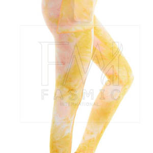 Mallas de punto transpirables coloridas para mujer, embalaje personalizado, estampado deportivo, Fitness, ropa de gimnasio para verano - Product Image 5