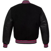 Veste universitaire sur mesure Shahid-Syed pour hommes grandes tailles, en tissu polyester/coton, doublure polaire respirante pour l'hiver, vente en gros