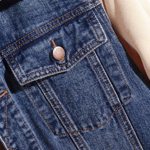 Chaleco vaquero clásico de algodón transpirable de alta calidad para hombre, moda de otoño azul lavado, reversible, de secado rápido, de talla grande, estilo callejero - Product Image 4